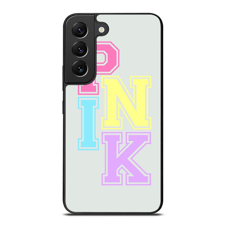 PINK NATION VICTORIA'S SECRET LOGO PRETTY IN ICON Samsung Galaxy S22 Plus Case Cover