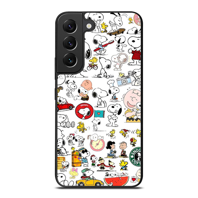 SNOOPY COFFEE THE PEANUTS Samsung Galaxy S22 Plus Case Cover