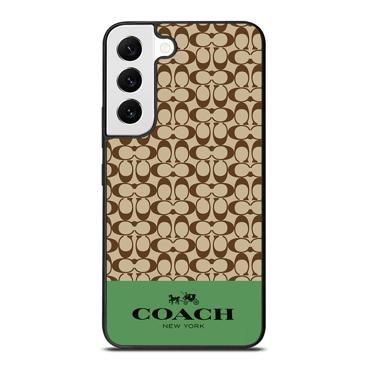 COACH NEW YORK LOGO EMBLEM Samsung Galaxy S22 Case Cover