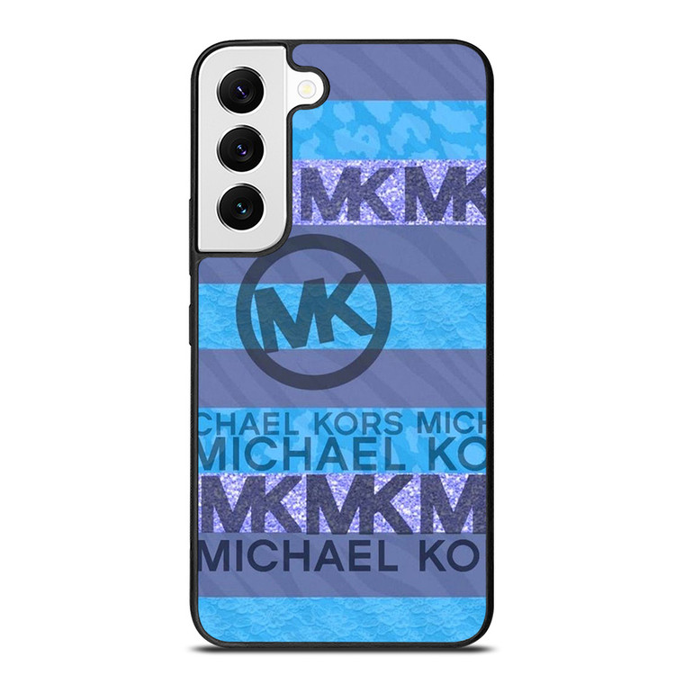 MK MICHAEL KORS LOGO BLUE ICON Samsung Galaxy S22 Case Cover