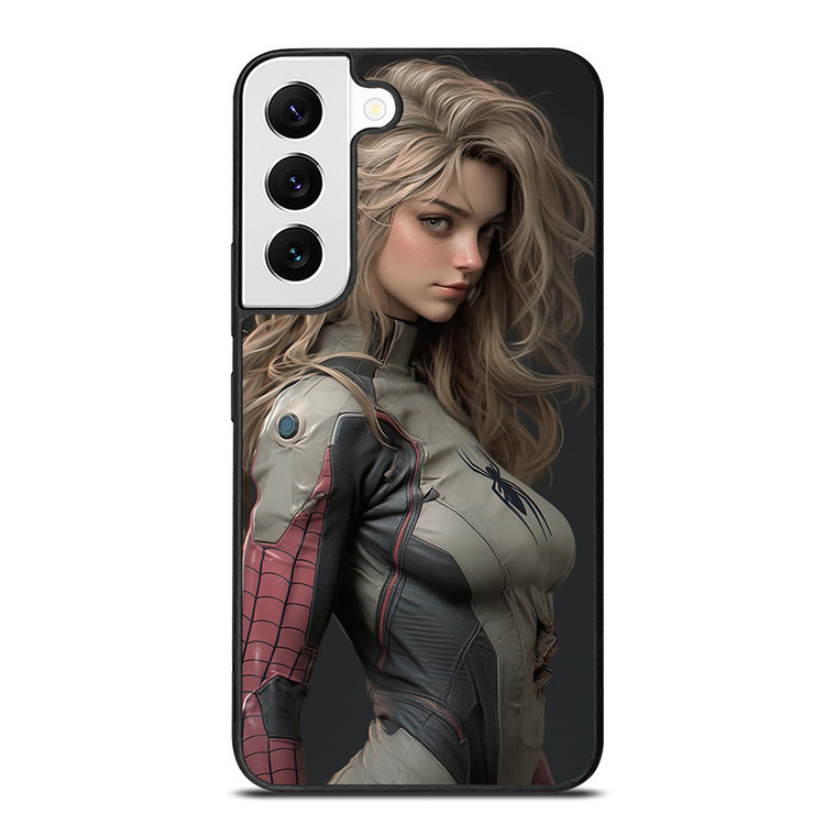 SPIDER GIRL MARVEL COMICS CARTOON SEXY Samsung Galaxy S22 Case Cover