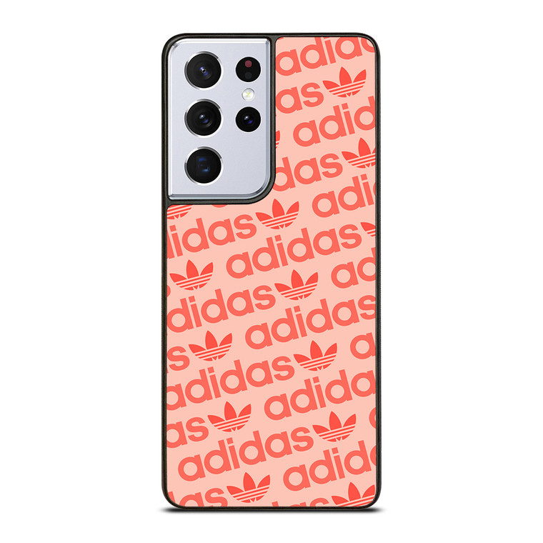ADIDAS PINK PATTERN Samsung Galaxy S21 Ultra Case Cover