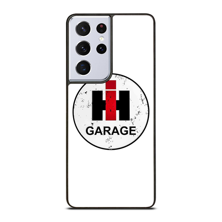 IH INTERNATIONAL HARVESTER FARMALL LOGO TRACTOR GARAGE Samsung Galaxy S21 Ultra Case Cover