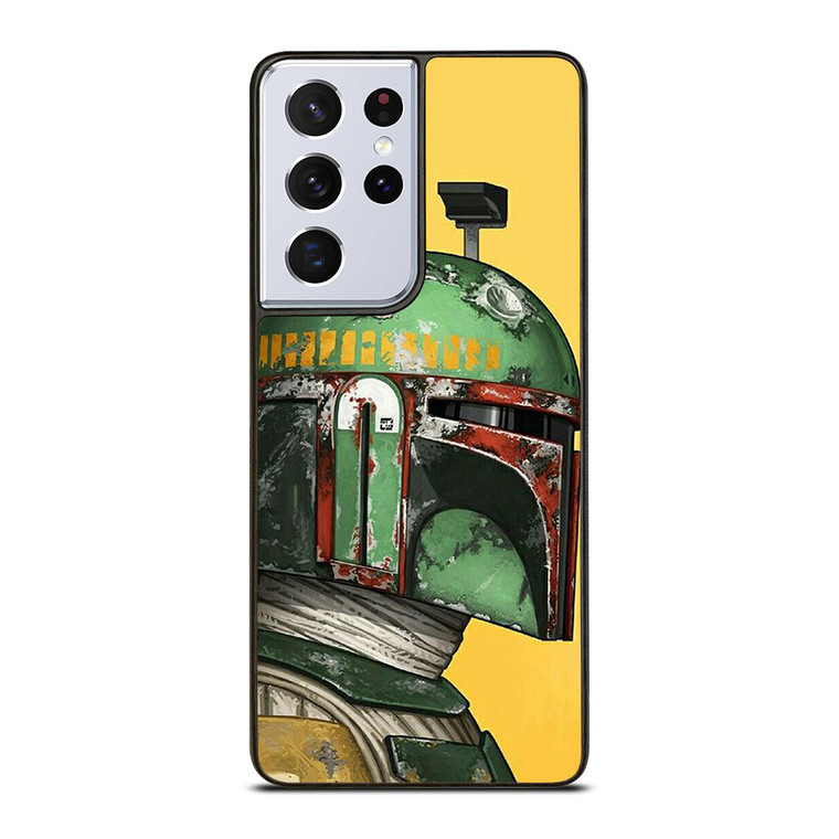 MANDALORIAN HEAD STAR WARS Samsung Galaxy S21 Ultra Case Cover