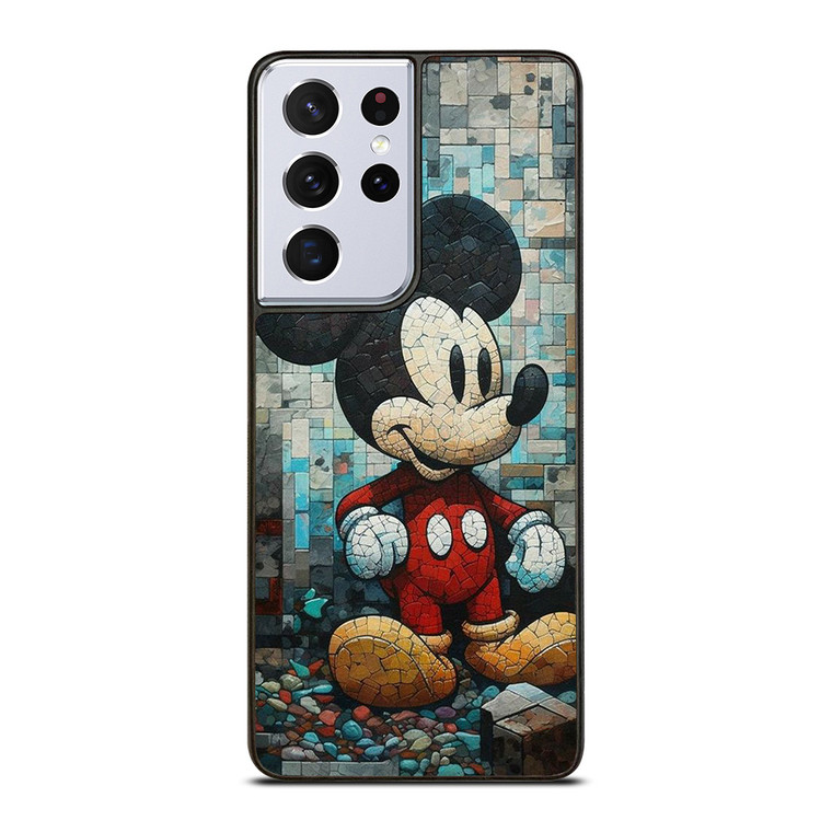 MICKEY MOUSE DISNEY MOZAIC Samsung Galaxy S21 Ultra Case Cover