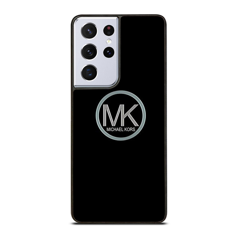 MK MICHAEL KORS LOGO SILVER ICON Samsung Galaxy S21 Ultra Case Cover