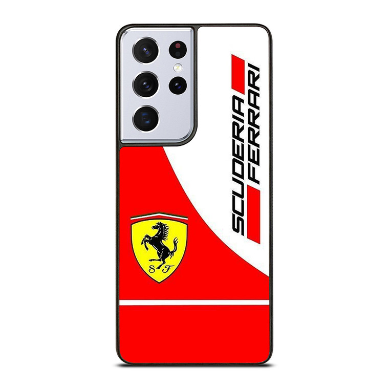 SCUDERIA FERRARI CAR LOGO Samsung Galaxy S21 Ultra Case Cover