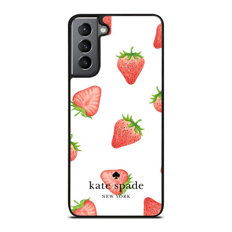 KATE SPADE NEW YORK LOGO STRAWBERRY ICON Samsung Galaxy S21 Plus Case Cover