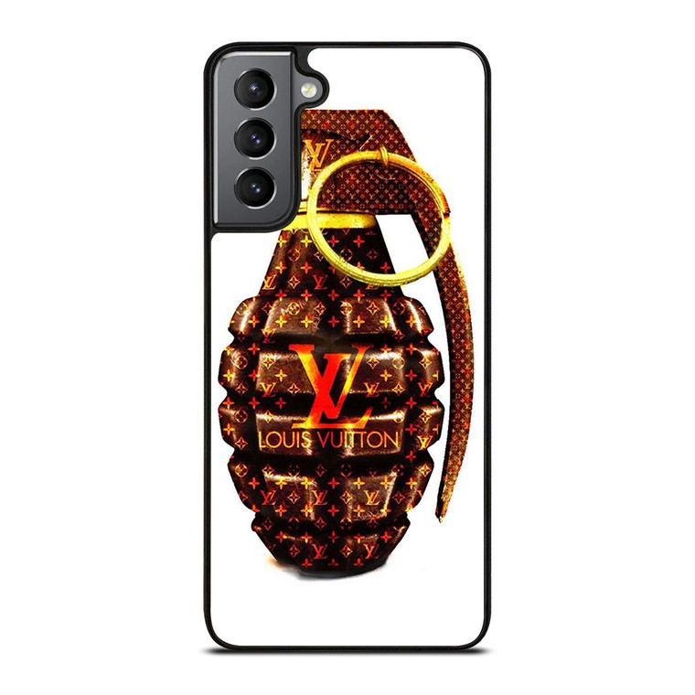 LOUIS VUITTON LV LOGO GOLDEN GRENADE Samsung Galaxy S21 Plus Case Cover