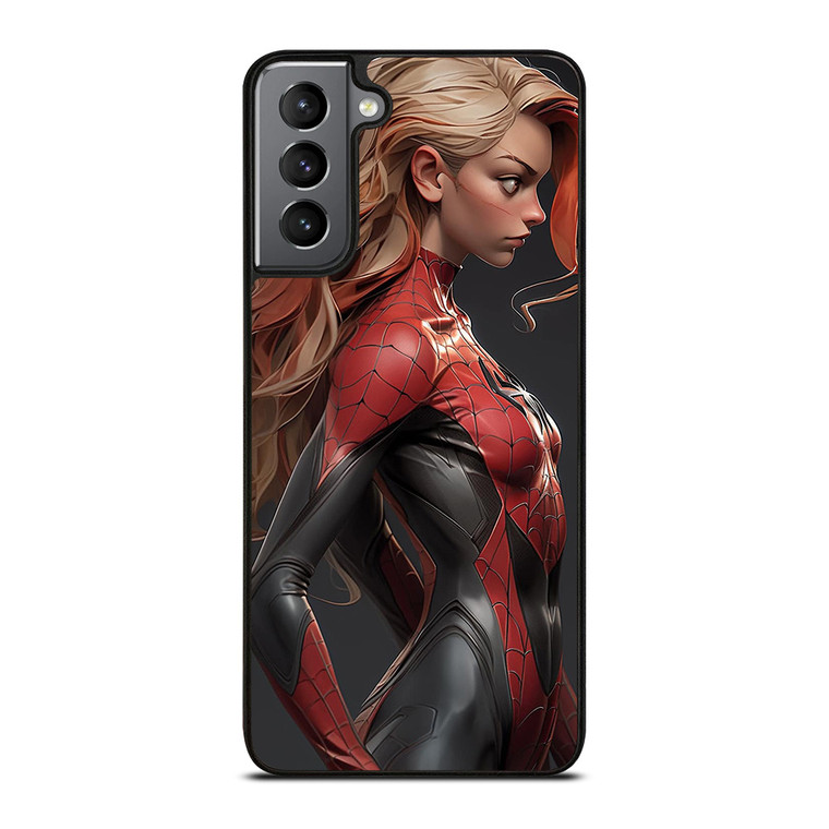 SPIDER GIRL SEXY CARTOON MARVEL COMICS Samsung Galaxy S21 Plus Case Cover