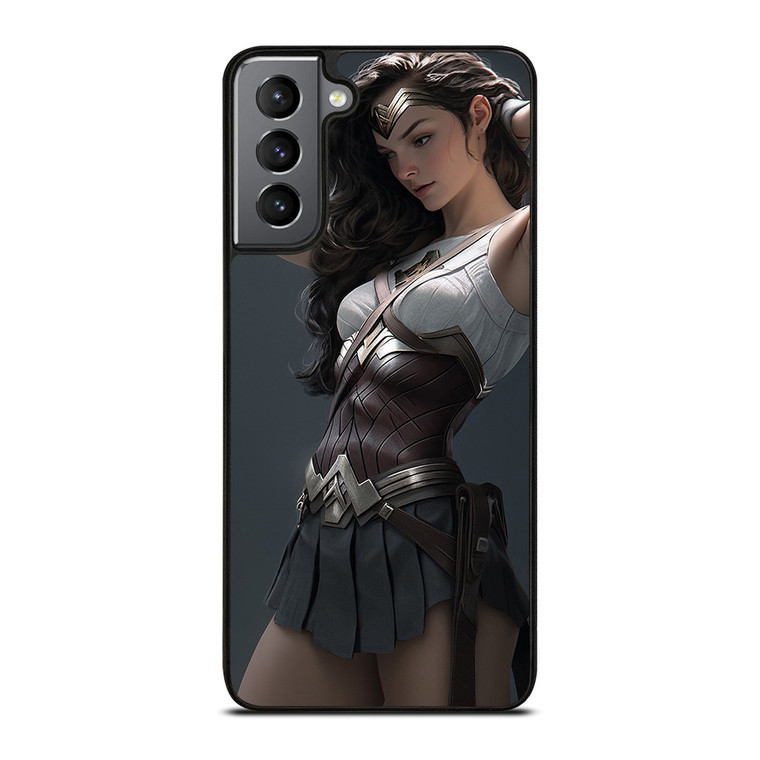 WONDER WOMAN BEAUTIFUL SUPERHERO DC COMIC Samsung Galaxy S21 Plus Case Cover