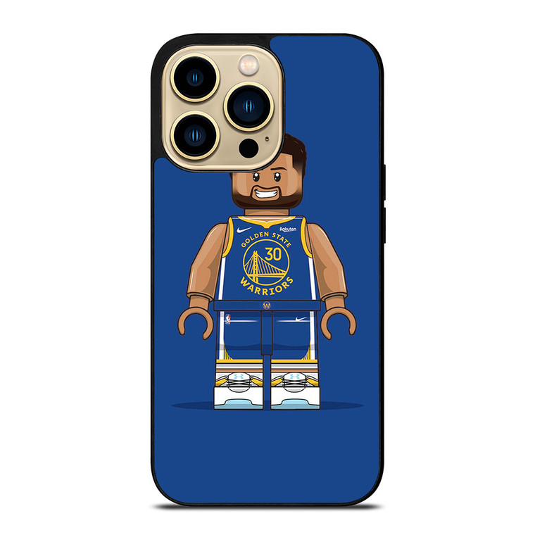 STEPHEN CURRY GOLDEN STATE WARRIORS NBA LEGO BASKETBALL iPhone 14 Pro Max Case Cover