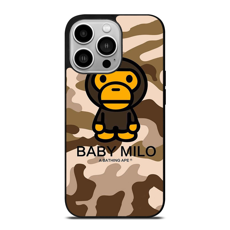 BABY MILO BATHING APE CAMO iPhone 14 Pro Case Cover