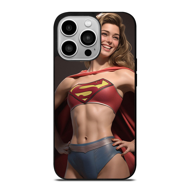 SUPERGIRL SEXY DC SUPERHERO iPhone 14 Pro Case Cover