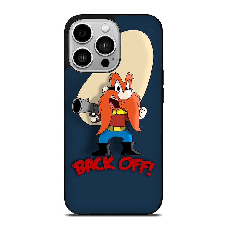 YOSEMITE SAM BACK OFF iPhone 14 Pro Case Cover