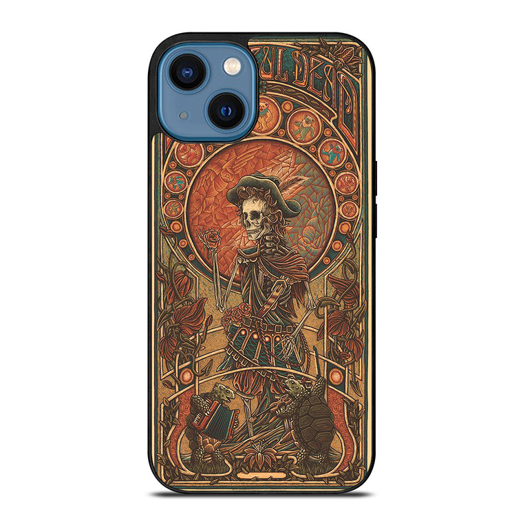 GREATEFUL DEAD BAND ICON THE PIRATES SKULL iPhone 14 Case Cover