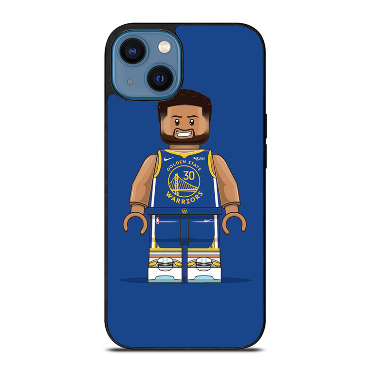 STEPHEN CURRY GOLDEN STATE WARRIORS NBA LEGO BASKETBALL iPhone 14 Case Cover