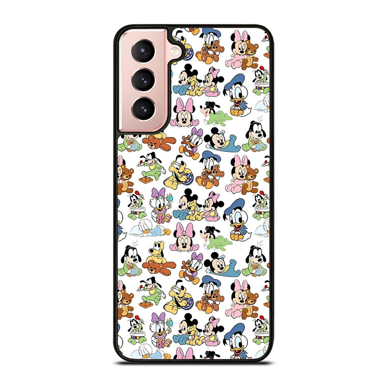 DISNEY KIDS CHARACTERS KICKEY DONALD GOOFY Samsung Galaxy S21 Case Cover