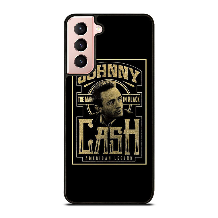 JOHNNY CASH THE MAN IN BLACK AMERICAN LEGEND Samsung Galaxy S21 Case Cover