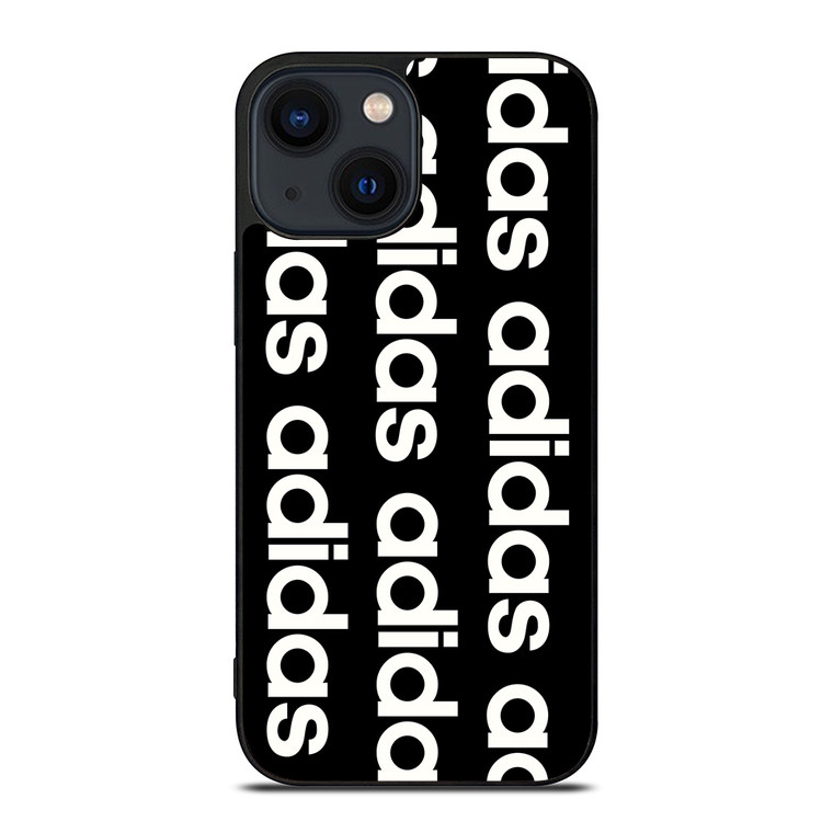 ADIDAS WORD MARK PATTERN iPhone 14 Plus Case Cover