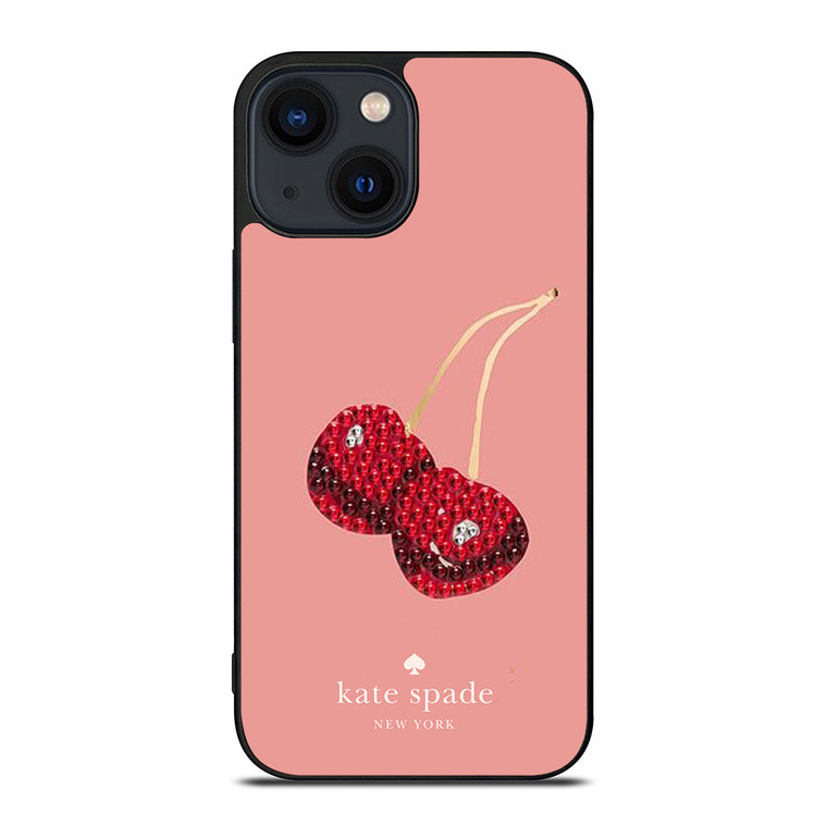 KATE SPADE NEW YORK LOGO CHERRY iPhone 14 Plus Case Cover