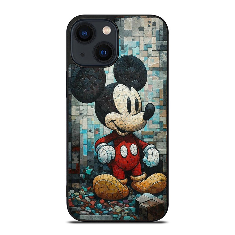 MICKEY MOUSE DISNEY MOZAIC iPhone 14 Plus Case Cover
