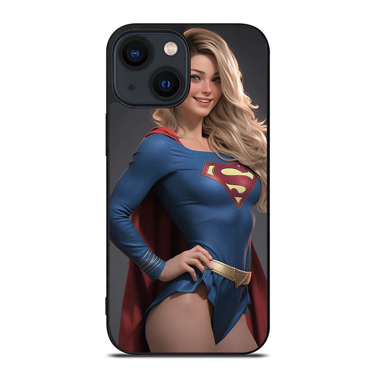 SUPERGIRL DC SUPERHERO SEXY iPhone 14 Plus Case Cover