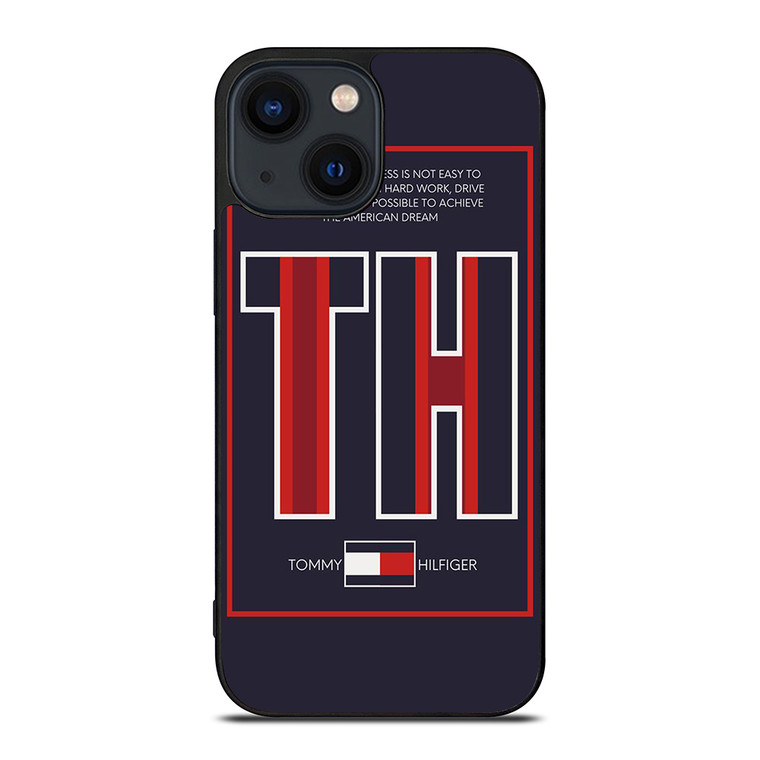 TOMMY HILFIGER TH FASHION LOGO AMERICAN DREAM iPhone 14 Plus Case Cover