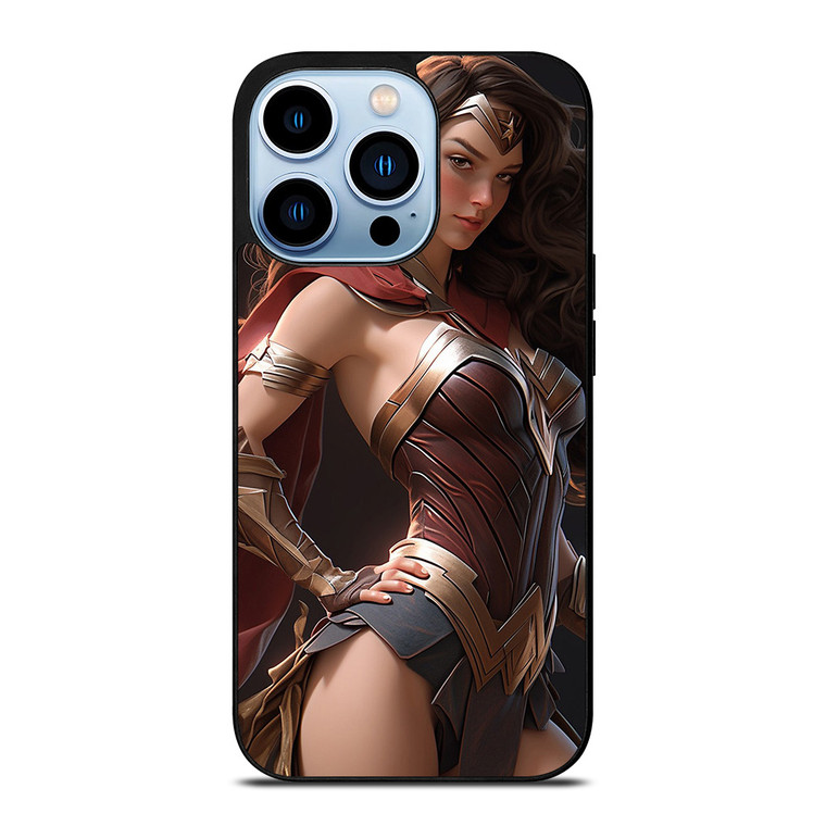 BEAUTIFUL WONDER WOMAN DC COMIC SUPERHERO iPhone 13 Pro Max Case Cover