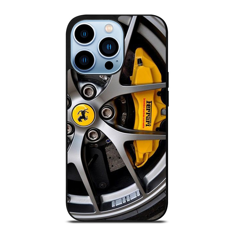 FERRARI WHEEL LOGO ICON iPhone 13 Pro Max Case Cover