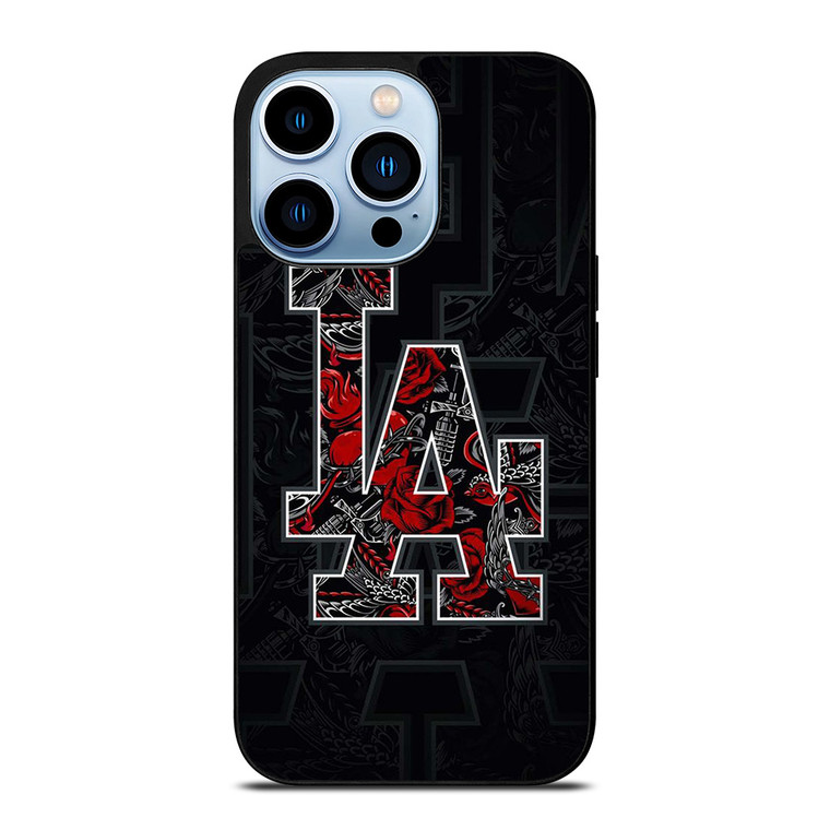 LA LOS ANGELES LAKERS NBA TATTOO LOGO iPhone 13 Pro Max Case Cover