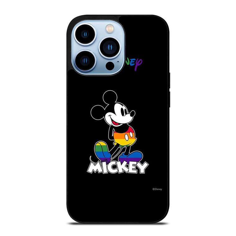 MICKEY MOUSE CARTOON BLACK DISNEY iPhone 13 Pro Max Case Cover