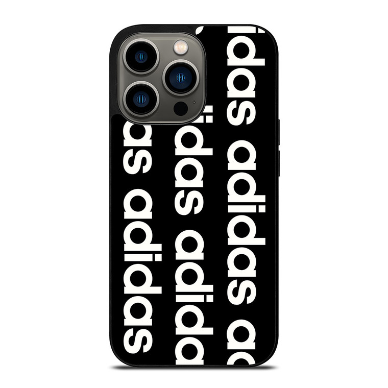 ADIDAS WORD MARK PATTERN iPhone 13 Pro Case Cover