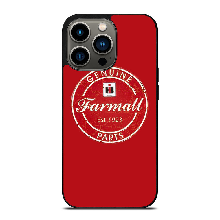 IH INTERNATIONAL HARVESTER FARMALL LOGO TRACTOR PARTS EST 1923 iPhone 13 Pro Case Cover