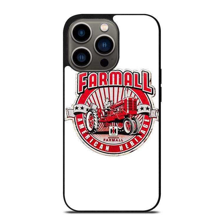 IH INTERNATIONAL HARVESTER FARMALL TRACTOR LOGO AMREICAN HERITAGE iPhone 13 Pro Case Cover