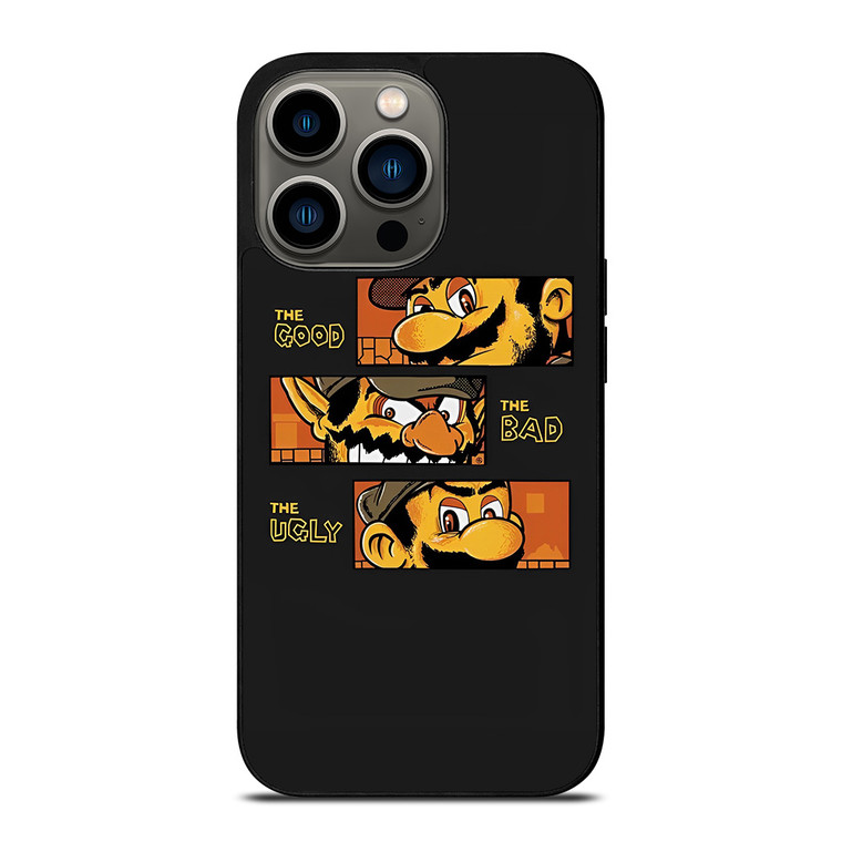 MARIO BROSS THE GOOD BAD UGLY iPhone 13 Pro Case Cover