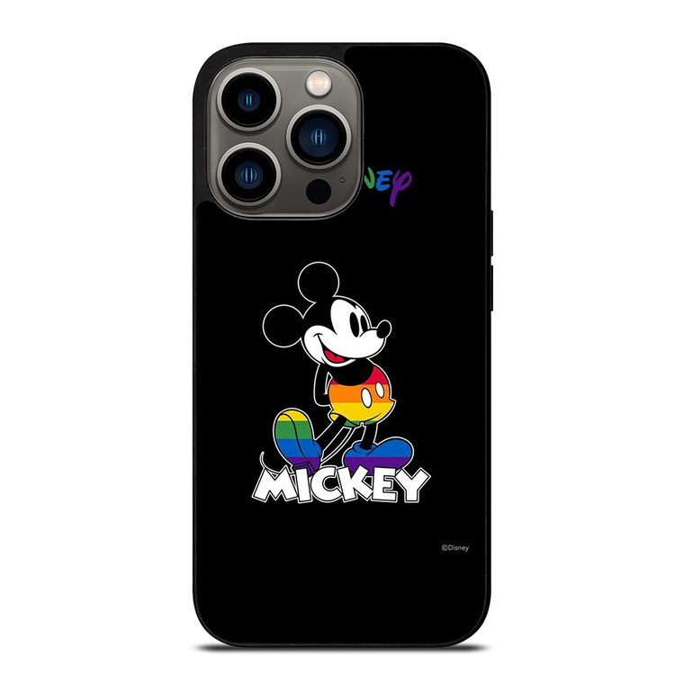 MICKEY MOUSE CARTOON BLACK DISNEY iPhone 13 Pro Case Cover