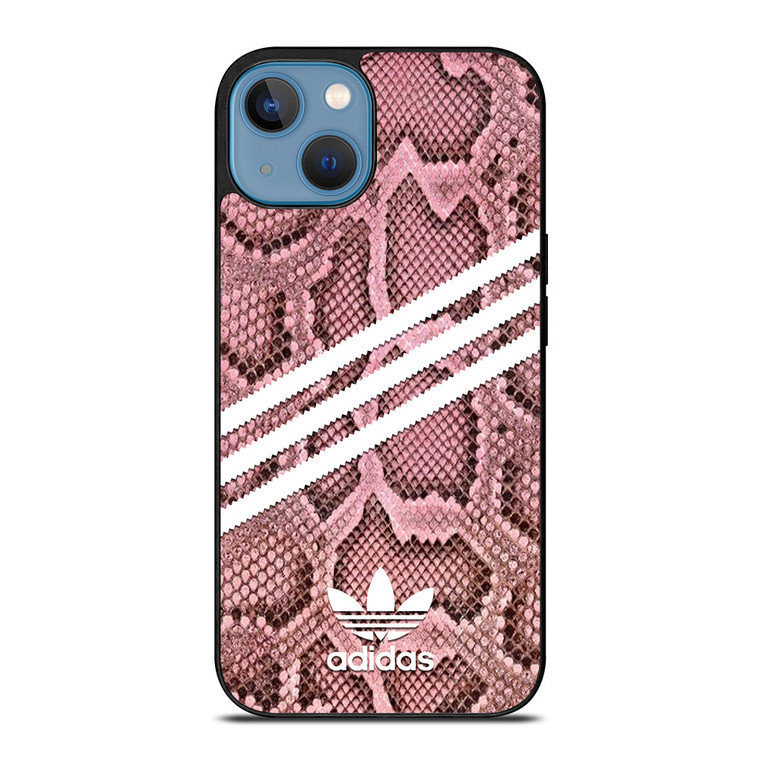 ADIDAS ORIGINALS STRIPES PINK SNAKE SKIN iPhone 13 Case Cover