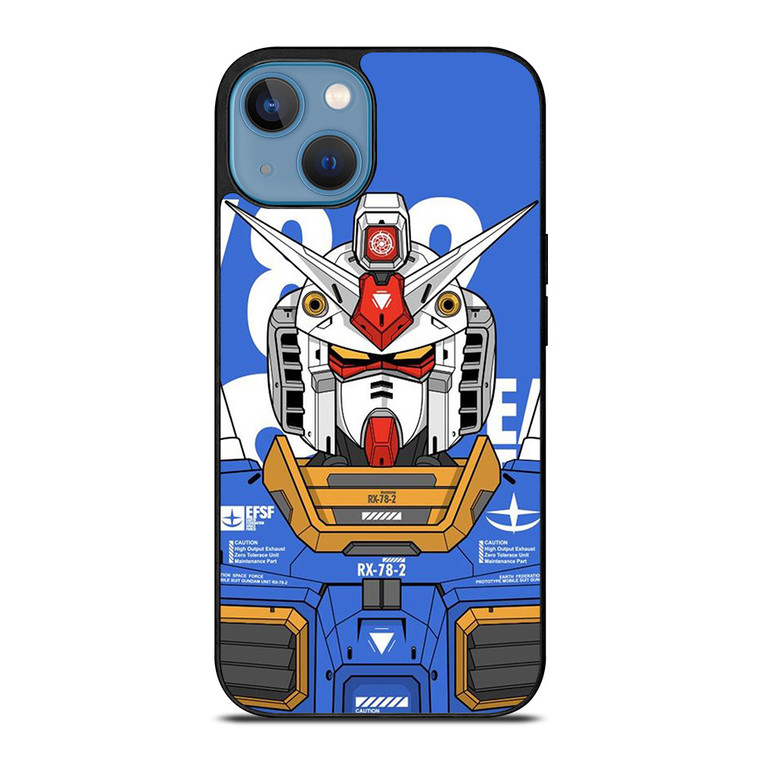 GUNDAM ROBOT ANIME iPhone 13 Case Cover