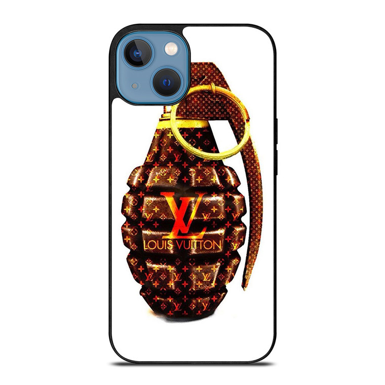 LOUIS VUITTON LV LOGO GOLDEN GRENADE iPhone 13 Case Cover