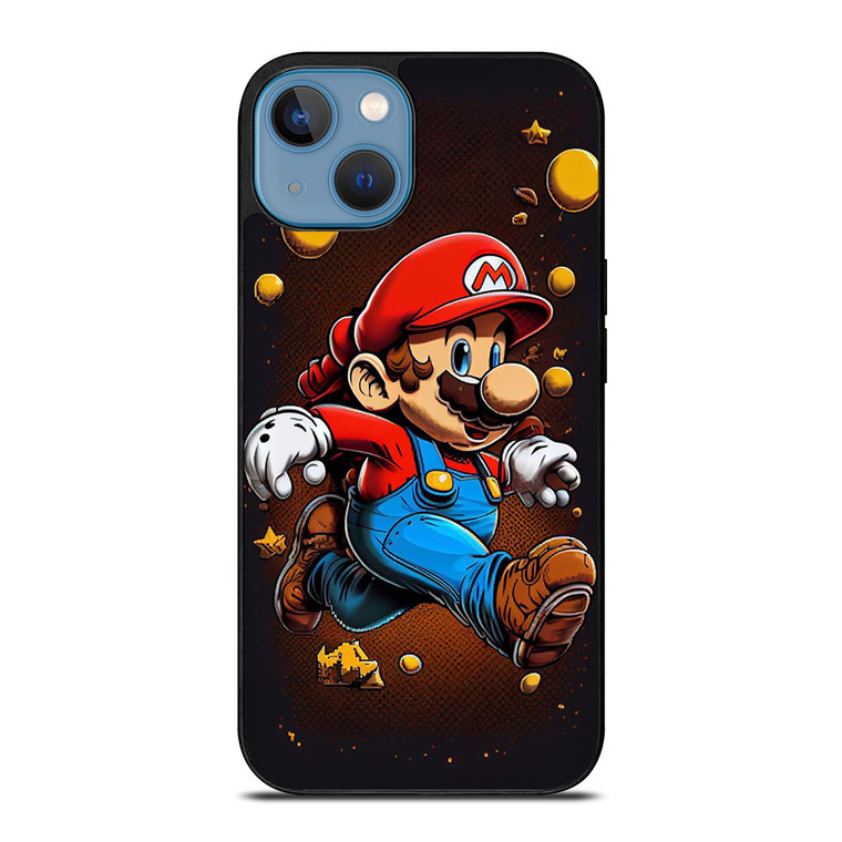 MARIO BROSS GAME CARTOON iPhone 13 Case Cover