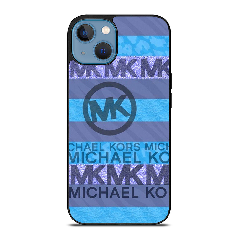 MK MICHAEL KORS LOGO BLUE ICON iPhone 13 Case Cover