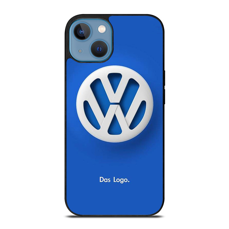 VOLKSWAGEN VW DAS LOGO BLUE iPhone 13 Case Cover
