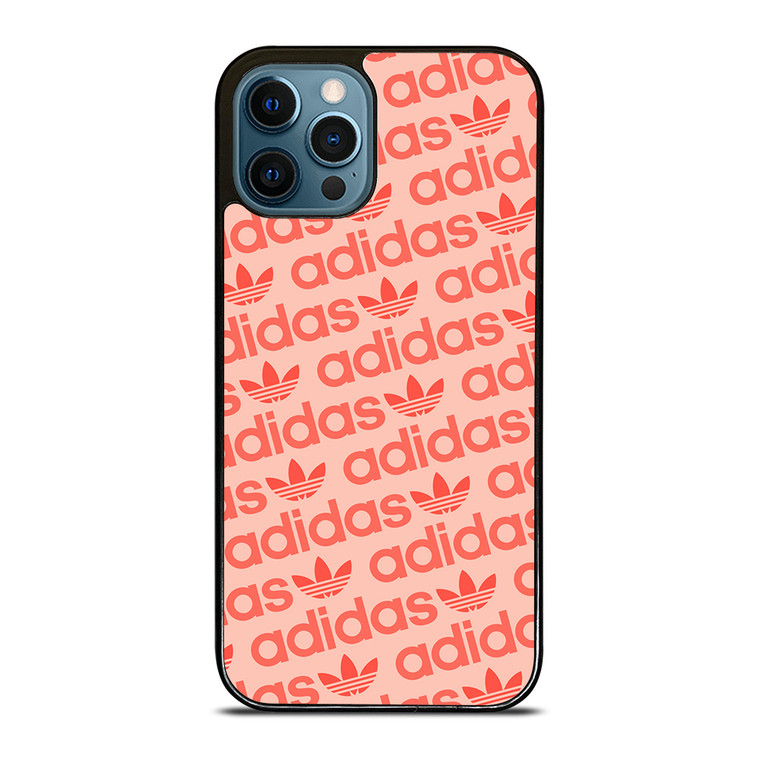 ADIDAS PINK PATTERN iPhone 12 Pro Max Case Cover