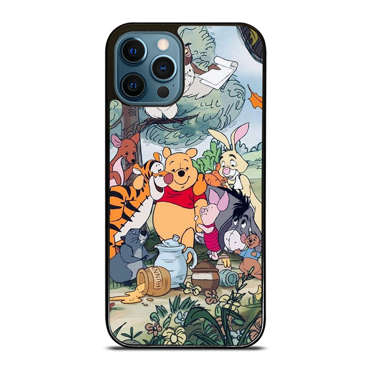CARTOON WINNIE THE POOH AND FRIENDS DISNEY iPhone 12 Pro Max Case Cover