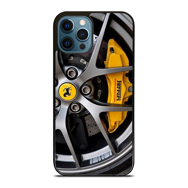 FERRARI WHEEL LOGO ICON iPhone 12 Pro Max Case Cover