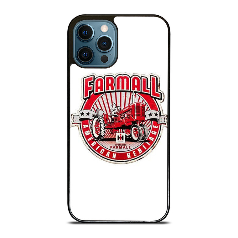 IH INTERNATIONAL HARVESTER FARMALL TRACTOR LOGO AMREICAN HERITAGE iPhone 12 Pro Max Case Cover