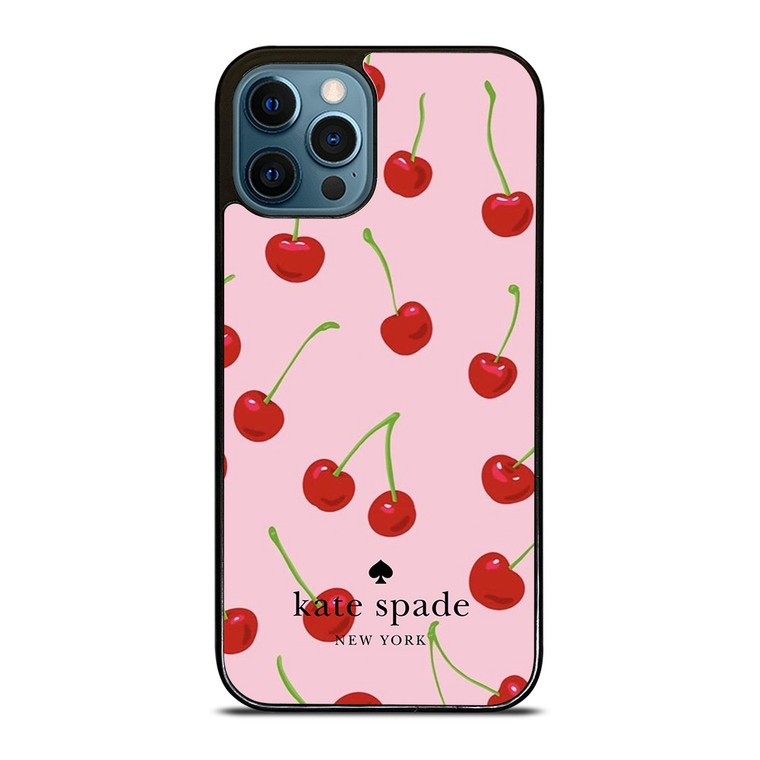 KATE SPADE NEW YORK LOGO CHERRY ICON iPhone 12 Pro Max Case Cover