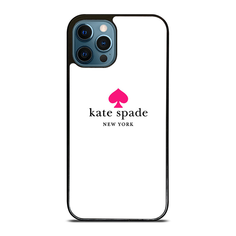 KATE SPADE NEW YORK LOGO PINK ICON iPhone 12 Pro Max Case Cover