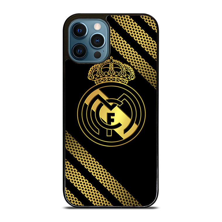 REAL MADRID GOLD NEW iPhone 12 Pro Case Cover